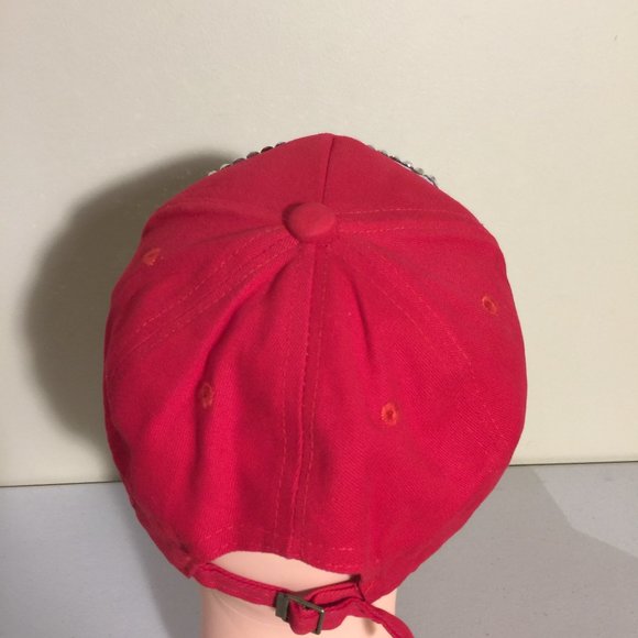 United States of America Flag Bling Fancy Baseball Cap Hat Rhinestones R… - Picture 4 of 10